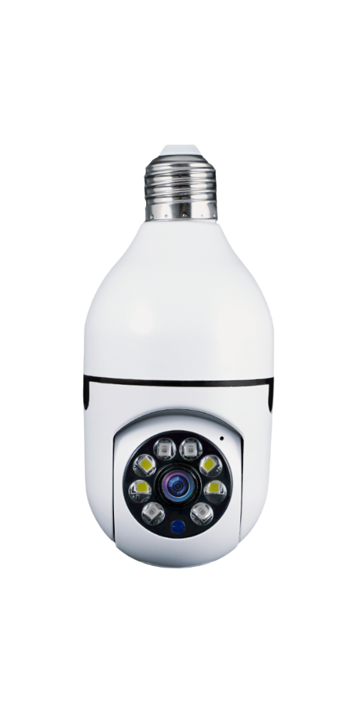 Sight Bulb security camera with light bulb socket base